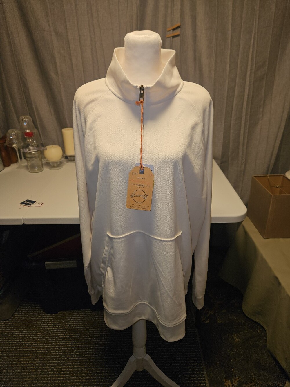 Quarter-Zip Pullover- Casual Long Sleeve NWT